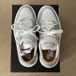 Air Jodan 1 Elevate Low Wolf Grey Size 6.5 (W)